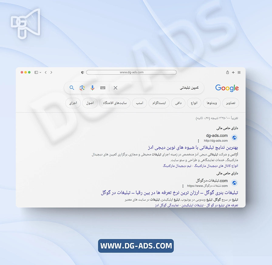 کمپین تبلیغاتی در گوگل ادز